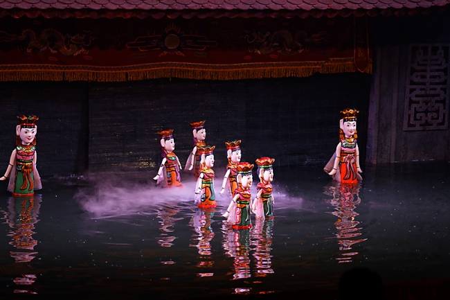 Hanoï-Thang Long water puppet show-040